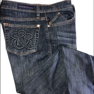 ROCK & REPUBLIC Denim Jeans Stretchy Womens Sz 10